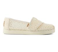 Espadrilles motif floral fille Toms Classic Beige 30,5
