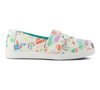 TOMS Fille Alpargata Classic Espadrille à Enfiler, Blanc, 31 EU