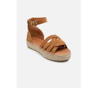 Espadrilles Odaje AZEL pour Femme 36 Marron