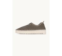 Espadrilles plateforme sur semmelle femme Ilse Jacobsen HornbÃŠk Tulip Gris 38