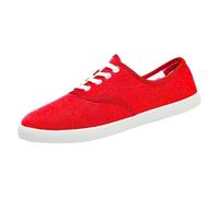 Espadrilles plates en toile pour femme - Unisexe - Coupe large - Chaussures orthopédiques légères et confortables - Chaussures de sécurité décontractées - Baskets d'école - Pour l'été, l'automne et
