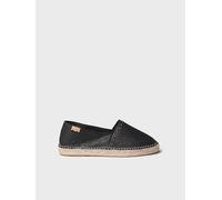 Espadrilles plates et cuir avec clous pour femme | MALTA 37