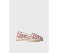 Espadrilles plates pour femme et raphia | ALMA-MS 37