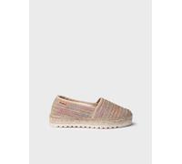 Espadrilles plates pour femme et tissu pailleté | ALMA-CL 42