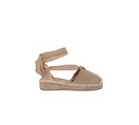 Espadrilles Pour Et Enfant En Couleur Unie Sable 38