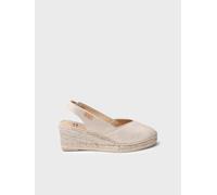 Espadrilles pour femme et cuir avec semelle compensée pour une coupe plus large | TERMAL 37