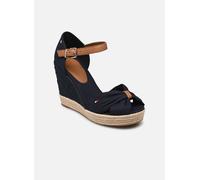 Espadrilles Tommy Hilfiger BASIC OPEN TOE HIGH pour Femme 40 Bleu