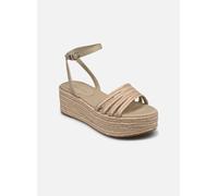 Espadrilles Tommy Hilfiger ESSENTIAL BASIC FLATFORM SANDAL pour Femme 38 Beige