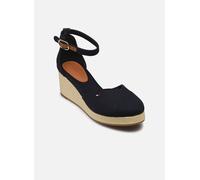 Espadrilles Tommy Hilfiger FLAG CLOSED TOE MID pour 39 Bleu