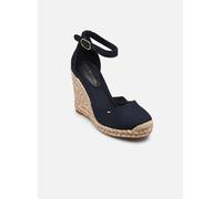 Espadrilles Tommy Hilfiger FLAG HIGH WEDGE ESPA B pour Femme 36 Bleu
