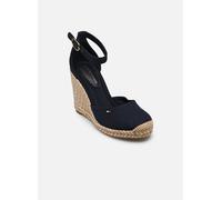Tommy Hilfiger Femme Espadrilles compensées Flag High Wedge FW0FW09225 Fermées Bleu 38 EU