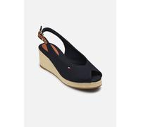 Espadrilles Tommy Hilfiger FLAG MID WEDGE ESPAD pour Femme 38 Bleu