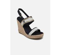 Espadrilles Tommy Hilfiger GOLDEN WEBBING WEDGE pour Femme 40