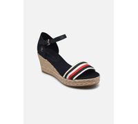 Espadrilles Tommy Hilfiger MID WEDGE CORPORATE pour Femme 41 Bleu