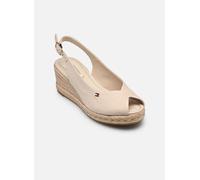 Tommy Hilfiger - Espadrilles compensées femme Mid Wedge Espad FW0FW09228 Beige 40 EU