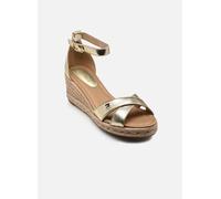 Espadrilles Tommy Hilfiger MID WEDGE ESPAD X CR pour Femme 37 Or et bronze
