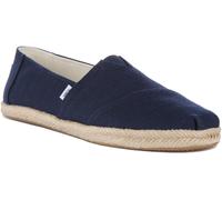 Espadrilles Toms Alpargata En Corde Élastiquées Marine Pour Hommes UK 7 - 12