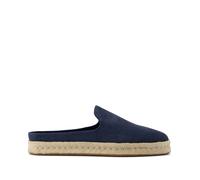 TOMS Santiago Mule Mules en Cuir pour Homme, Bleu Marine - EUR 42