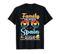 Espagne 2026 Vacances en Famille Faisant des Souvenirs Ensemble T-Shirt