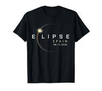 Espagne Eclipse 2026 12 août Totalité Solaire Totale 08.12.26 T-Shirt