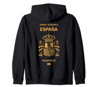 Espagne, Espagne, passeport Espagne, drapeau Espagne. Sweat à Capuche