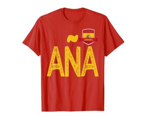 Espagne España drapeau humain Lettre A et Ñ et A Espagne España T-Shirt