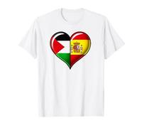 Espagne et Palestine Patrimoine Arabe Solidarité T-Shirt