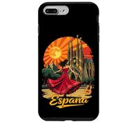 Espagne Femmes Flamenco Cattedrale Barcellona España Filles Coque pour iPhone 7 Plus/8 Plus