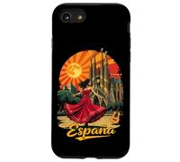 Espagne Femmes Flamenco Cattedrale Barcellona España Filles Coque pour iPhone SE (2020) / 7 / 8