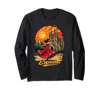 Espagne Femmes Flamenco Cattedrale Barcellona España Filles Manche Longue