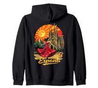 Espagne Femmes Flamenco Cattedrale Barcellona España Filles Sweat à Capuche