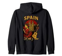 Espagne Flamenco Danse Andalousie Séville Barcelone Sweat à Capuche