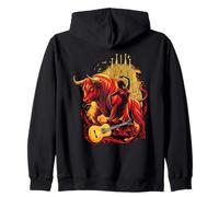 Espagne Flamenco Séville Andalousie Barcelone Homme Sweat à Capuche