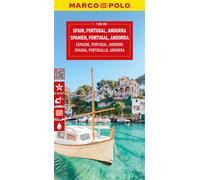 Espagne, Portugal, Andorre 1:1 Mio. - Marco Polo Highlights - Collectif - Marco polo - Atlas / carte