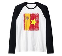 Espagne Vietnam Demi-Drapeau Espagne Histoire vietnamienne Manche Raglan