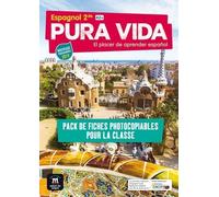 Pura Vida 2de - Pack de fiches: El placer de aprender español