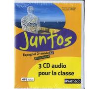Espagnol 2e Année A2 Juntos - (3 Cd Audio) - Edition 2014