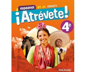 Espagnol 4e A1-A2 Cycle 4 ¡ Atrévete !