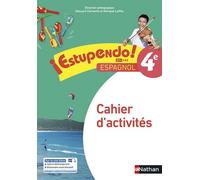 Espagnol 4e A1+-A2 Estupendo! - Cahier D'activités - Edition 2017