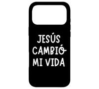 Espagnol Christian Jesús cambió mi Vida Jésus a changé ma Vie Coque pour iPhone 17 Pro Max