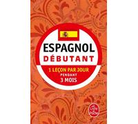 Espagnol - Débutant 1 leçon par jour pendant 3 mois - Maria Jiménez - Lgf - Poche - Méthode de langue