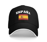 Espagnol España Espagne Drapeau Unisexe Casquette De Baseball Athlétique Baseball Cap Séchage Rapide Casquette Trucker pour Golf Tennis Été