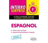 Espagnol - Première - nouveaux programmes
