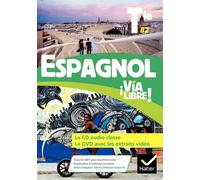 Espagnol Tle - Éd. 2020 - Coffret CD DVD - Elisa Aparicio Pringault - Hatier - Livre CD - Scolaire / Universitaire CD
