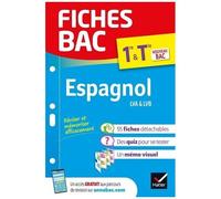 Hatier – Fiches bac Espagnol 1re/Tle – Bac 2026 : fiches de révision détachables