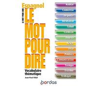 Espagnol - Vocabulaire Thematique