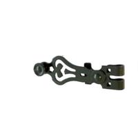 Espagnolette HNS poignée feuille lacet à pattes crochet droit 2500mm - TORBEL - 0205274