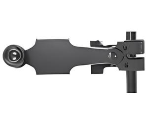 Espagnolette HNS poignée pleine lacet écrou crochet courbe 1600 mm TORBEL 0202174