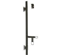 Espagnolette plate + accessoires - Longueur de tringle (mm) : 1500