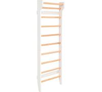 Espalier échelle de gymnastique cerise 80x194 cm - blanc-bois